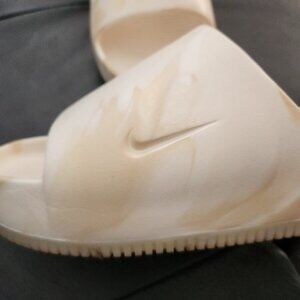 Nike Calm Slide Se Sandals Phantom "Marble" Women 9 Men 8